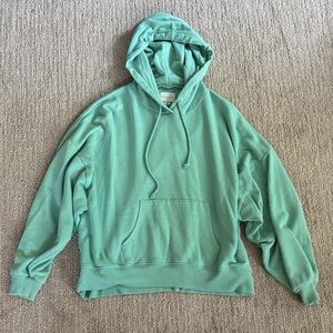 AEO Teal Baggy Hoodie